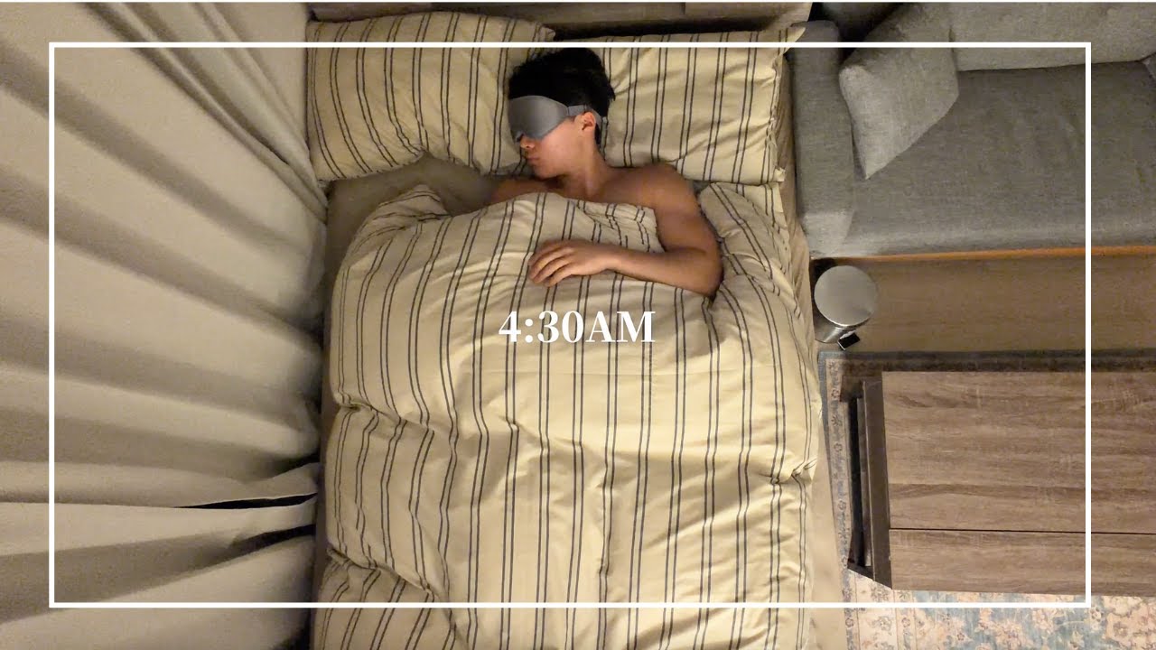 4:30AMから始まる1K一人暮らしモーニングルーティン☀️