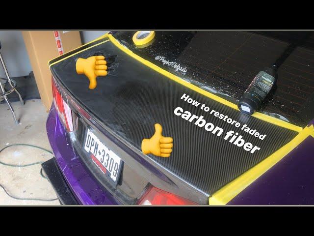 Restore your Faded Plastic on your Car 