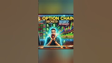 "Option Chain Secrets Every Trader Must Know!  #Nifty #BankNifty" #OptionChain #OpenInterest #Shorts