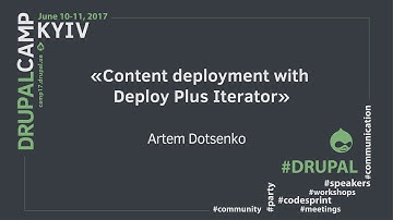 Content deployment with Deploy Plus Iterator Drupal 7 from A.Dotsenko