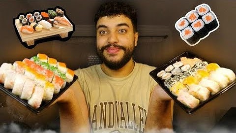 أول مرة نجرب سوشي فحياتي ...🤢