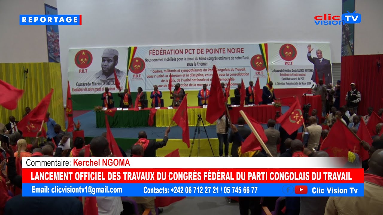  LANCEMENT OFFICIEL DU CONGRÈS FÉDÉRAL DU PCT