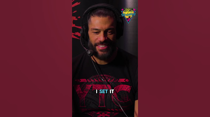 Roman Reigns - I’m Better Than Everybody