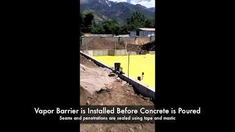 Passive Radon Mitigation Systems