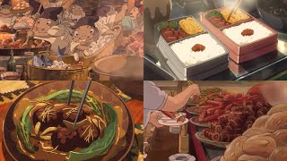 애니메이션 영화 속 음식 모음 #2  지브리 영화