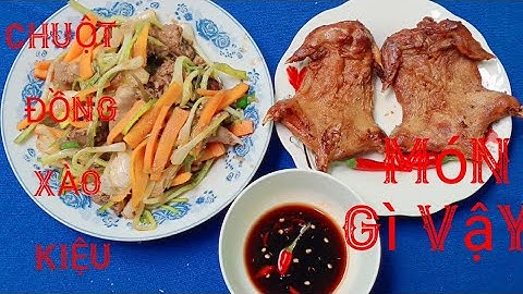 Chuột Đồng Xào Củ Kiệu|món ăn đặt sản miền tây |@longtiendo