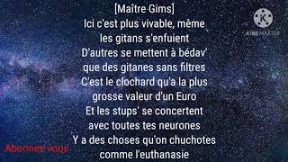 Gims_Le_specimen_de_l'espece_humaine(ft. Carolle) lyrics