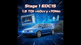 WinOLS - Stage 1 - 1.9 TDI EDC15  +40Cv y +70Nm - Tutorial