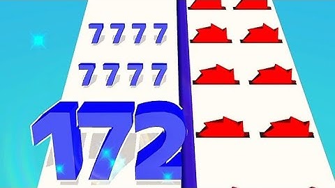 Number Merge Run Mast er 3D New update Gameplay Level 80