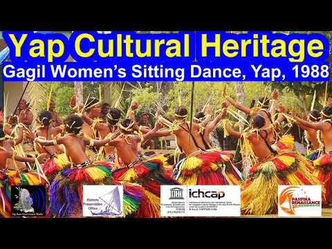 Gagil Women's Sitting Dance, Yap, 1988