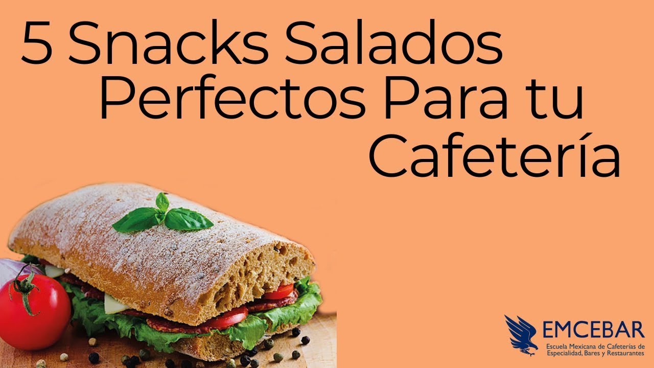 Snacks para cafetería: Aperitivos salados para tu negocio