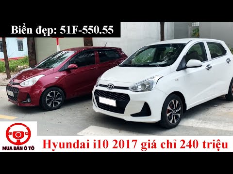Báo giá xe hyundai i10 đời 2017 và 2015 cũ giá rẻ biển số đẹp | Mua bán ô tô cũ
