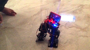 Biped Robot using an Arduino and 4 Servos