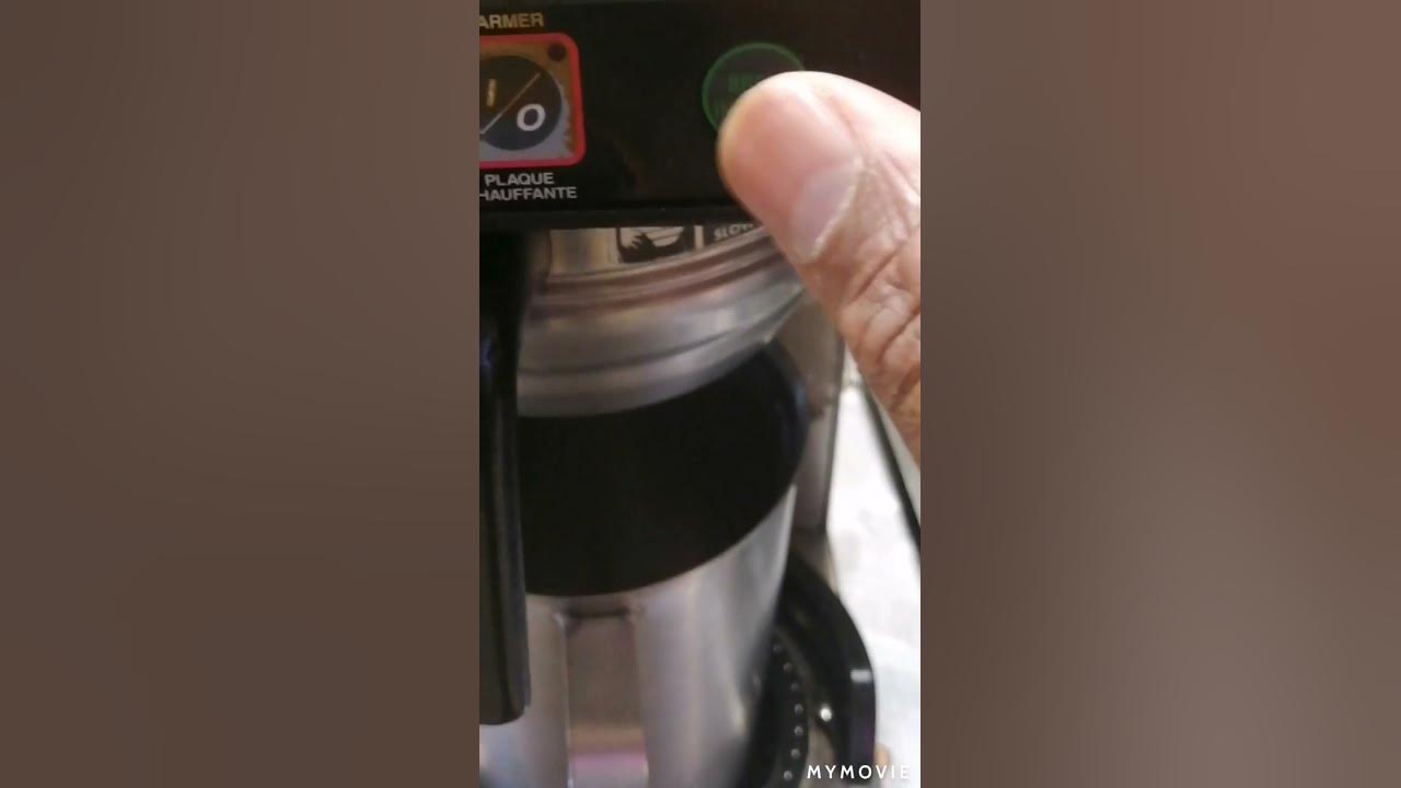 Bunn Axiom coffee Brewer spray head calibration DIY YouTube
