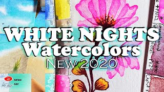 LIGHTFAST TEST + WHITE NIGHTS Watercolor Review VS YARKA St