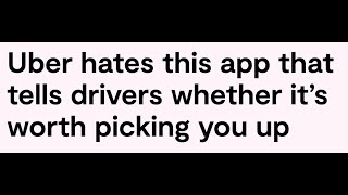 Uber hates this app that tells drivers whether it’s worth picking you up #StopClub screenshot 3