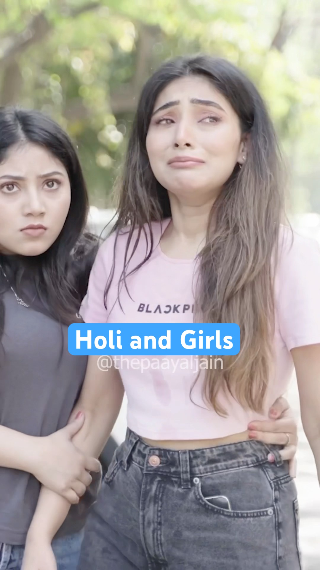 Girls ke Holi Balloon Struggles | Holi And Indians #shorts