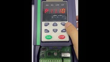 How to use vector control for VEIKONG ac drive model  VFD50 VFD500M  VFD530 VFD580 VFD586 VFD510