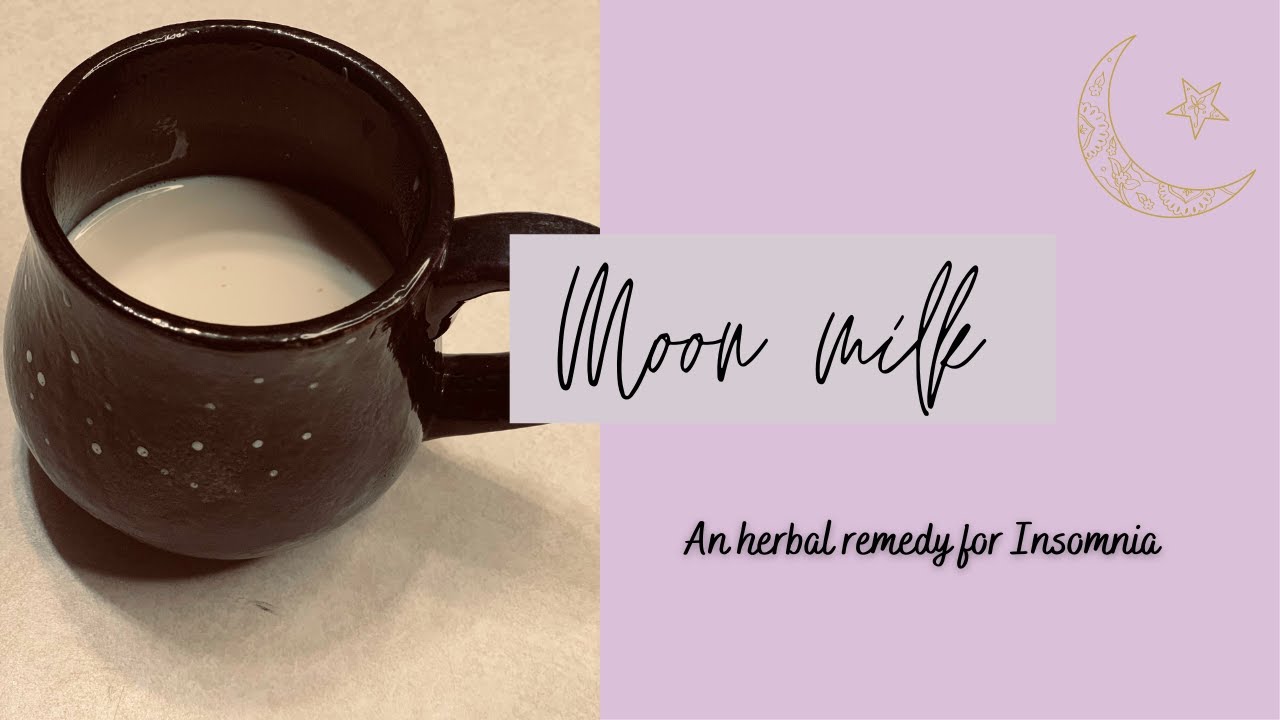 I Cant Sleep! Moon milk Recipe 🌙