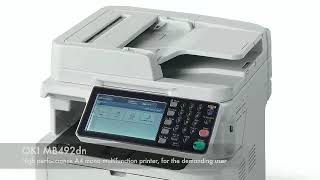 OKI MB492dn 4 in 1 Duplex Monochrome Laser Printer