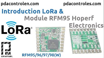 Introduction LoRa & Module RFM95 Hoperf Electronics - Introduccion LoRa & Modulo RFM95  : PDAControl