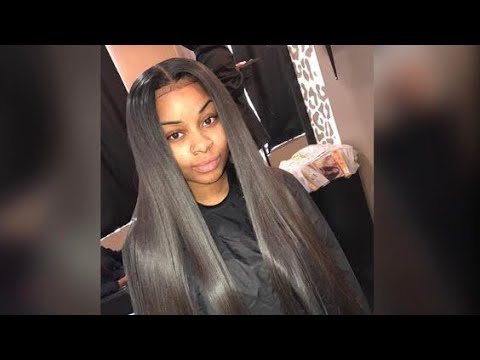 lace frontal middle part sew in