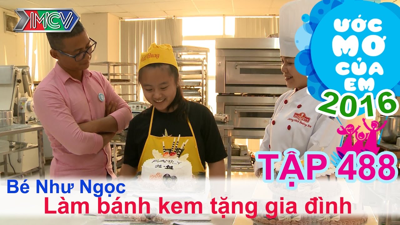 Thiên Vương giúp bé làm bánh kem tặng gia đình | ƯỚC... - youtube