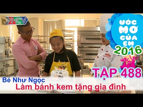Video Thiên Vương giúp bé làm bánh kem tặng gia đình | ƯỚC... - youtube