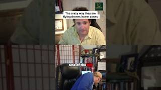 Why are drones now connected by fiber optic cables?
