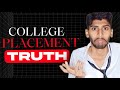 Untold reality of college placements in india
