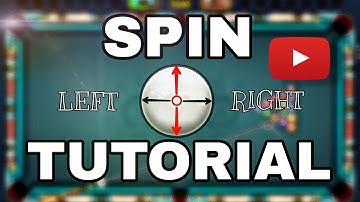 How to use spin in 8 ball pool | Best ever spin tutorial of 8 ball pool
