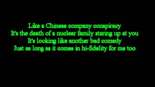 Green day - Nuclear Family ( Lyrics) chords