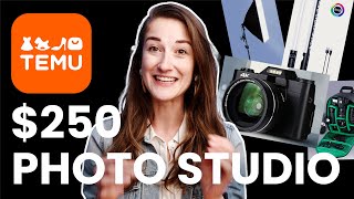 We built a Complete Photo Studio on TEMU.com.