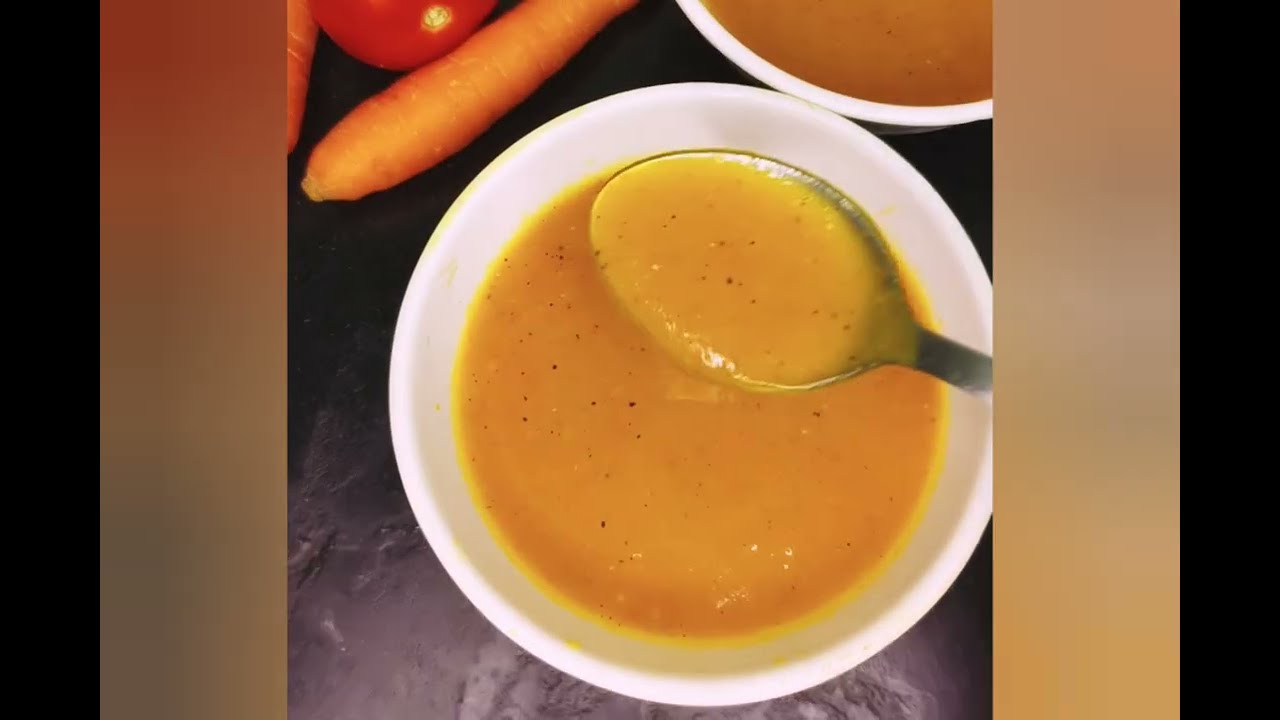 Thick & Creamy Carrot Soup | Easy, Healthy & So Delicious 🥕✨