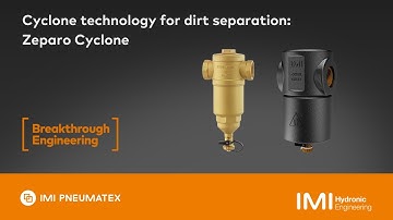 Cyclone technology for dirt separation: Zeparo Cyclone from IMI Pneumatex