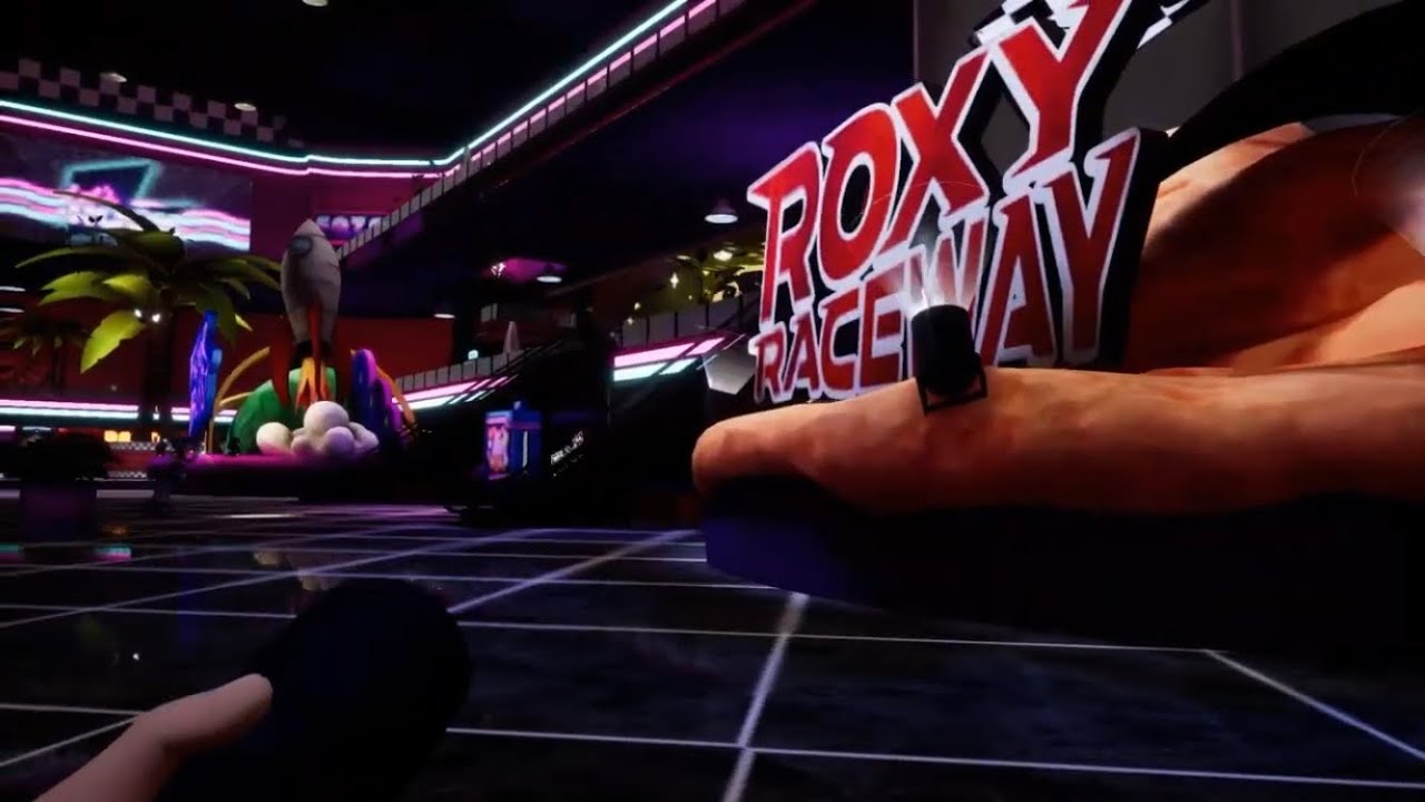 Security Breach Part 8 No Commentary: Venture into Roxy Raceway ...