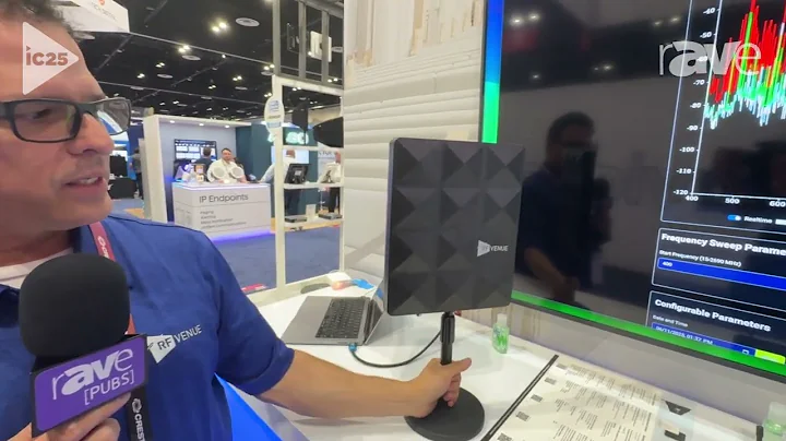 InfoComm 2025: RF Venue Exhibits CP Stage, a Wireless System Antenna for Transmitters, Microphones