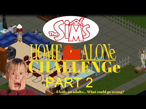 Sims 1: Home Alone Challenge Part 2  @SariaFan93