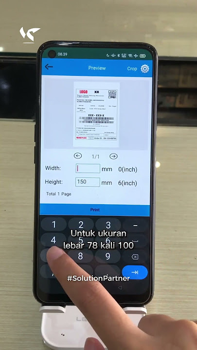 CARA SETING UKURAN KERTAS RESI DI PRINTER 58MM, 80MM & 110MM