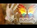 How To Make Butterfly With A Rubber Band