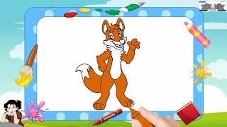 Learn to Draw with Chickie - Fannie Fox