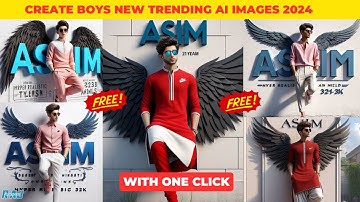 How To Create Boys New Trending AI Images 2024 | Microsoft Bing | |bing image creator tutorial