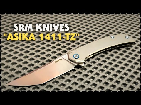 Топовый Складной Нож Из Китая SRM Asika 1411 TZ / 154CM