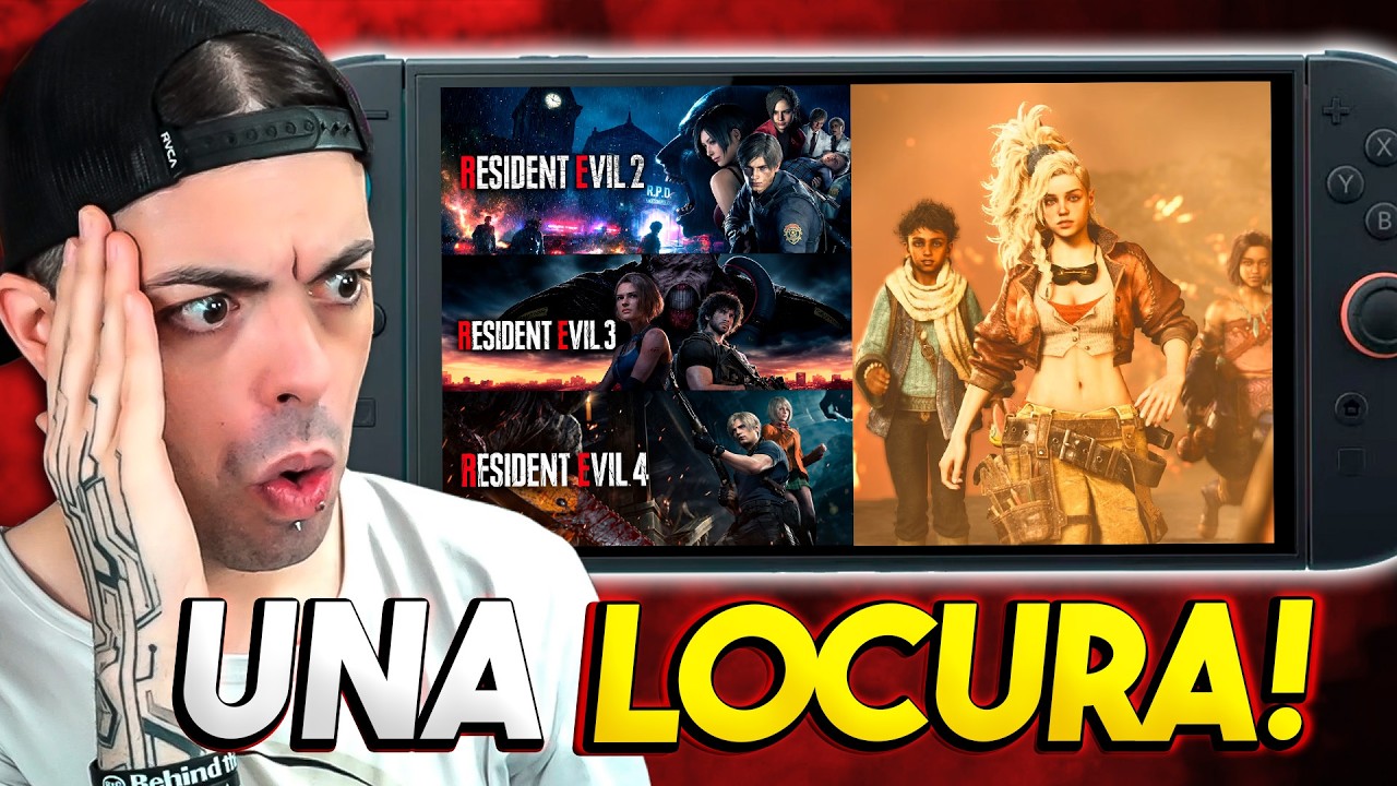 🔥 ¡SWITCH 2 SORPRENDE con GAMEPLAYS BRUTALES de RESIDENT EVIL 2, 3, 4 REMAKE y MONSTER HUNTER Wilds!