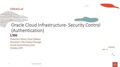 Security - Level 100 - Part 4 - Security Control Authentication