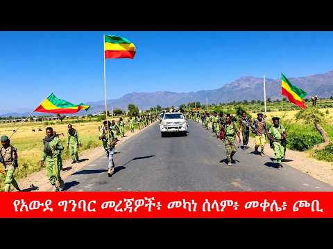 Anchor News Oct 5 የአውደ ግንባር መረጃዎች፥ መካነ ሰላም፥ መቀሌ፥ ጮቢ