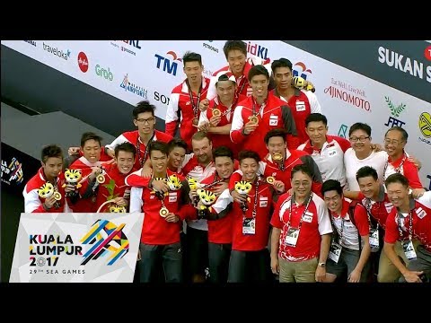 Men's Water Polo Victory Ceremony | 29th SEA Games 2017