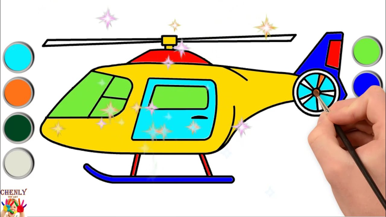 toy helicopter drawing