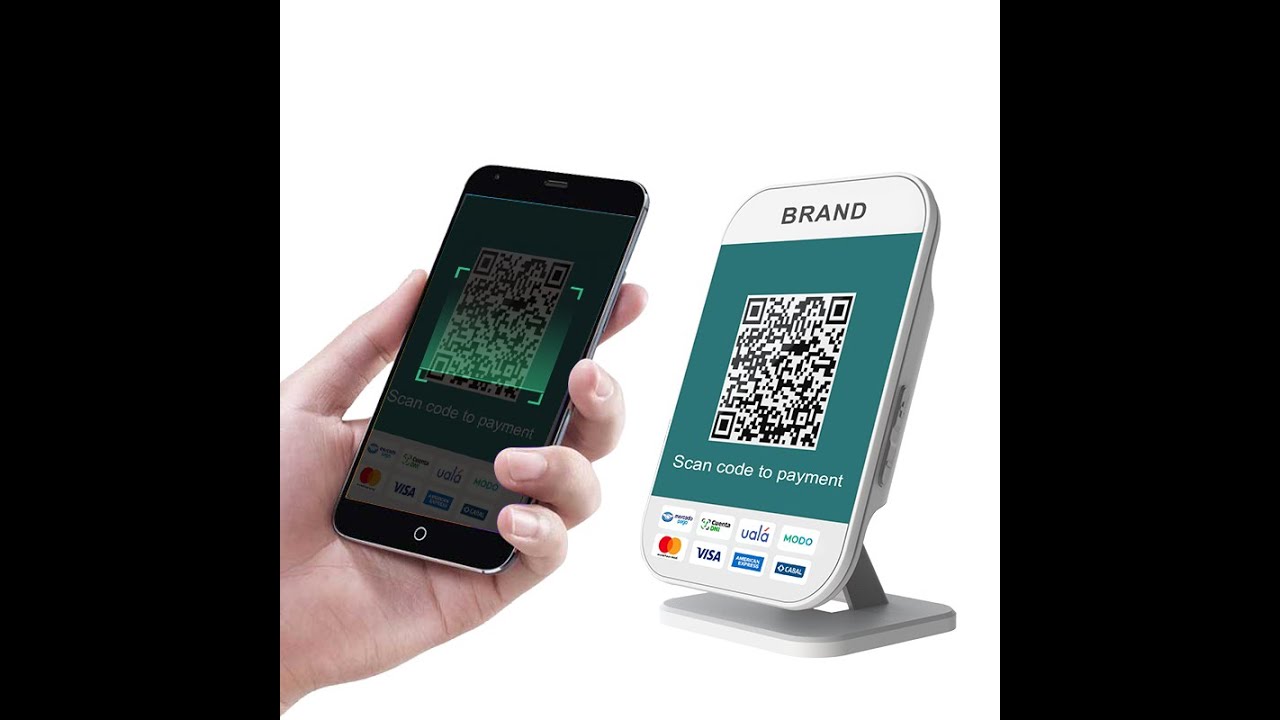 MD760C Desktop Static QR Code Payment Speaker Device with Broken Code ...