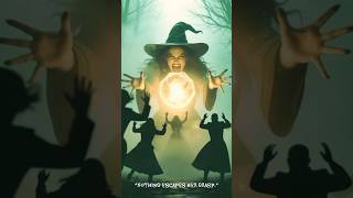 “They Whispered...She Steals Shadows | Dark Fantasy Witch Short Part 2 🌑" #shorts #shortsfeed #witch